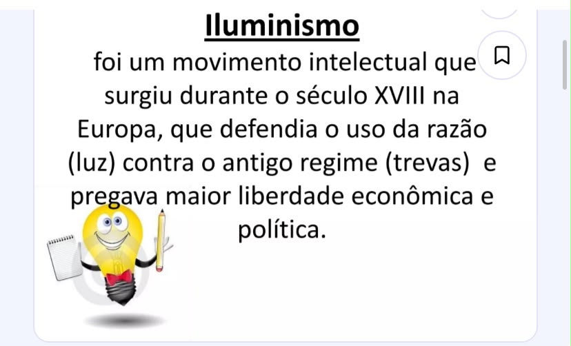 Detalhes do Iluminismo