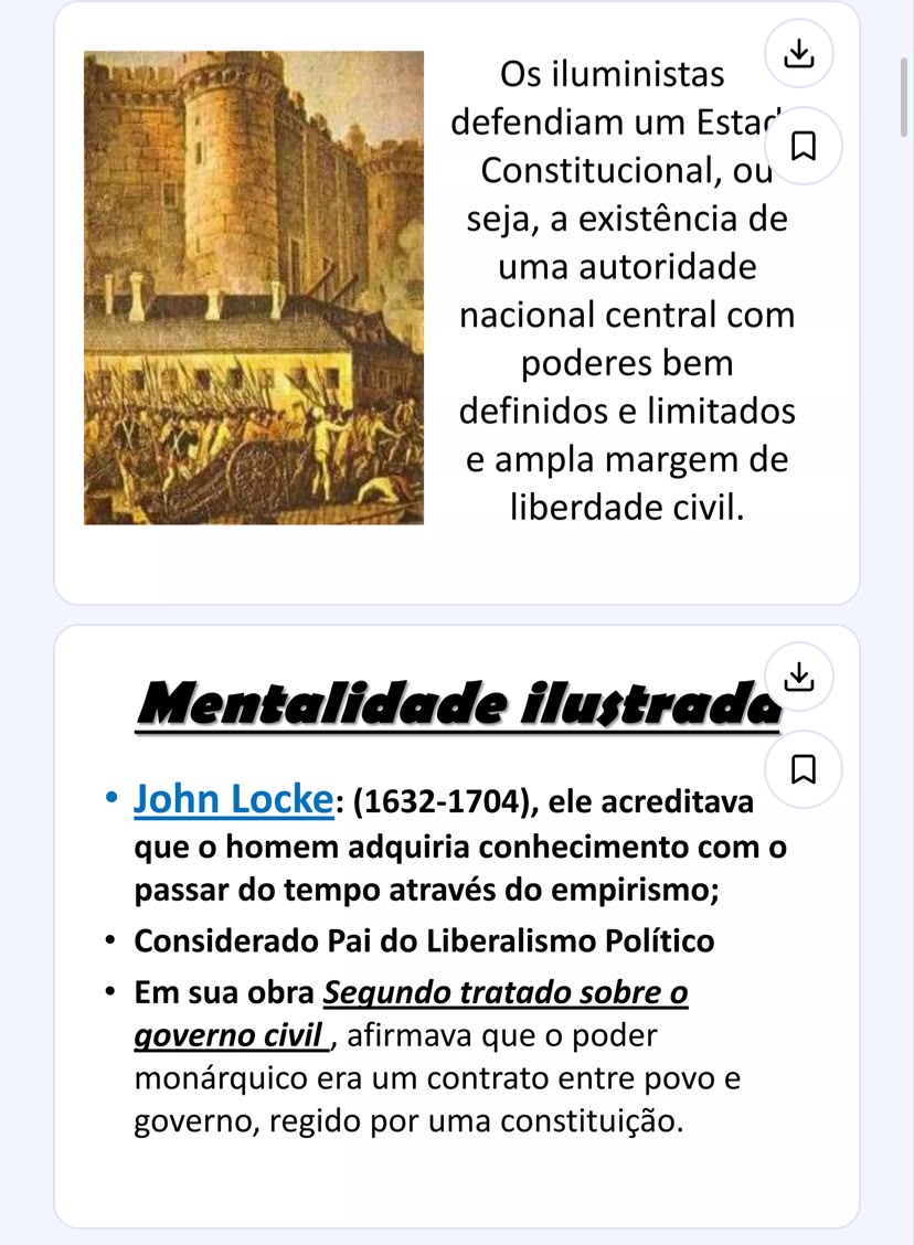 Mentalidade Iluminista