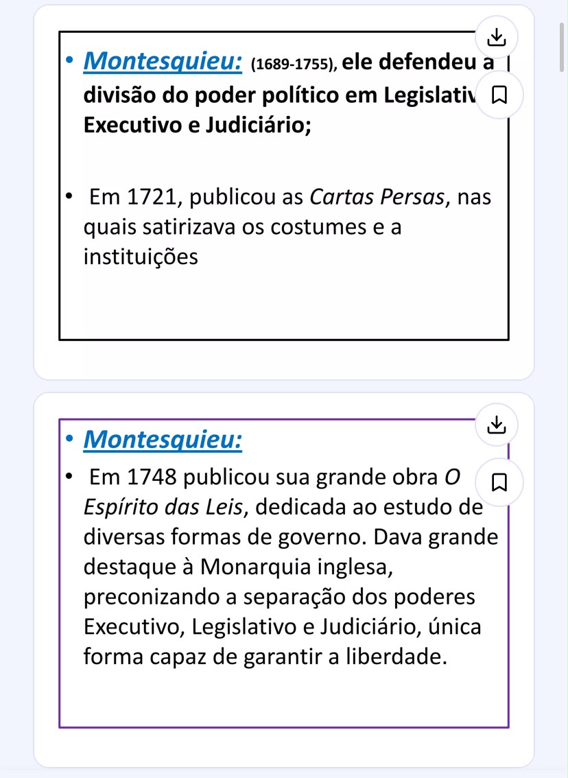 Ideias de Montesquieu