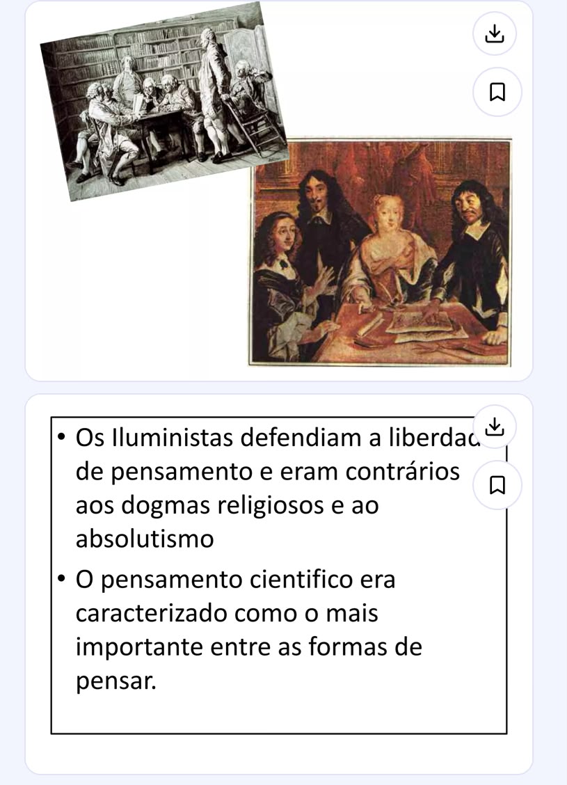 Pensamento Iluminista